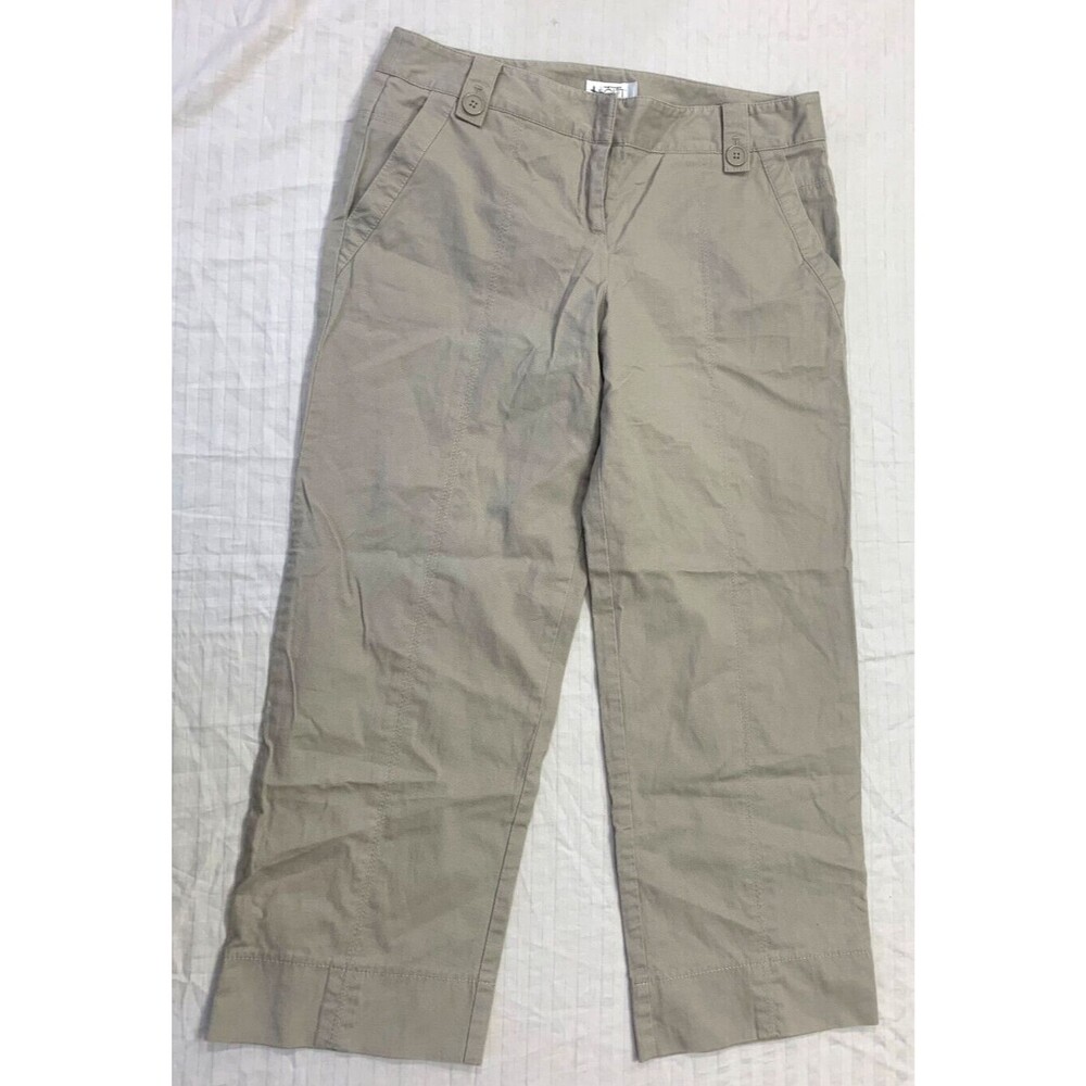 ANN TAYLOR LOFT MARISA WOMENS CAPRIS PANTS SIZE 6